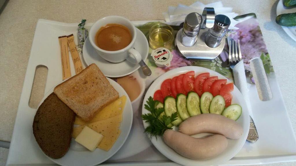 7 Sky Hotel Klinicheskaya Street 基輔 外观 照片